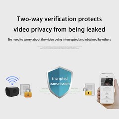 2026Smart Mini WiFi Camera WirelesS 1080PHD4K Night Cam w/Battery Home Security