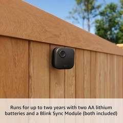 Blink Outdoor 4 and Battery Doorbell 2K+. Sync Module Core included.