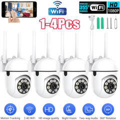 Wireless WiFi Security Camera System Smart outdoor Night Vision Cam 1080P US