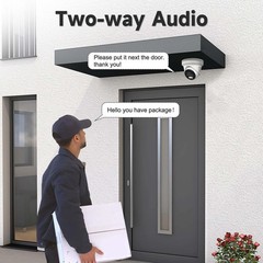 Anpviz 8MP 2-Way Audio PoE Camera Active Audio Alarm Security Camera Outdoor