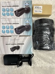 ECO-HD Bullet 1080P Cameras + Cable for Security