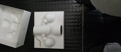 Google Nest Cam Floodlight Outdoor Hardwired + Wi-Fi 1080p White, Assistant