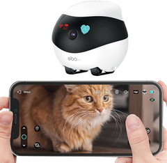 Ebo SE Pet Robot Camera, 2 Way Talk, Night Vision, App Remote Control, Indoor Se