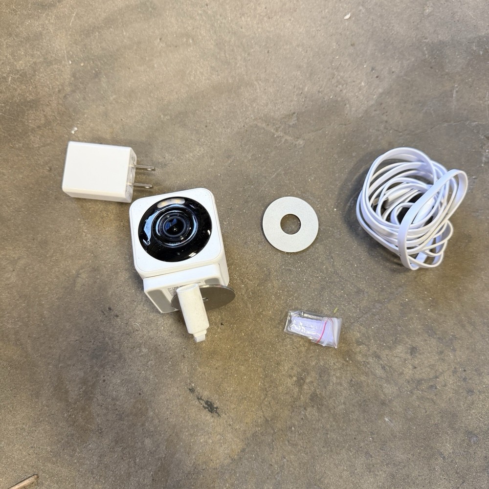 $100 Cam v4 Wi-Fi 2.5K QHD Plug-In Smart Security Camera Night Vision 1a2