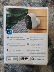 Arlo Essential Outdoor/Indoor 2nd Gen 2K Wireless Security Camera White