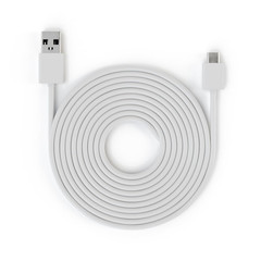 Three-Meter Indoor Power Cable for Mini 2, Mini 2K+, Arc and Arc 2K+ (White)