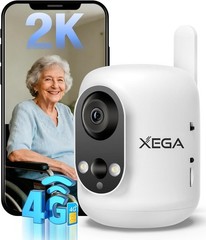 Battery Powered 4G LTE Cellular Cam, Motion Detection