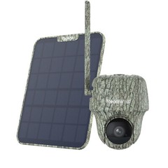 Reolink 4K 4G Trail Security Camera 360° Full View Go Ranger PT+Solar Panel