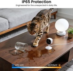 Smart 2K Home Security Camera: Color Night Vision, Motion Alerts, 24/7 Recording