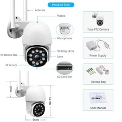 CANAVIS HD 2048x1536P/3MP Outdoor Security Camera Home Surveillance Night Vision