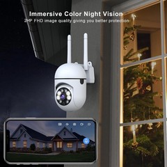 4-Pack Wireless 5G WiFi Security Camera System Smart Outdoor Night Vision 1080P