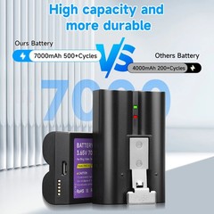 2/4x Genuine Rechargeable Battery V4 Ring Video DoorBell 2, 3 Quick Release Nice