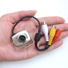 Mini 6LED CMOS 420TVL 800TVL 3.6MM Audio Video Wired Security CCTV Camera