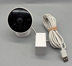 Logitech Circle 2 Indoor/Outdoor Wi-Fi Wired Security Camera White