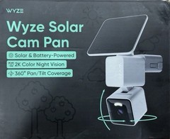 Wyze Solar Cam Pan 2K Color Night Vision 360 Pan/Tilt Wi-Fi Solar/Battery