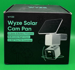 WYZE Solar Camera Pot (Iconic Model), Wireless Outdoor Camera Pan, 2K 360° Batte