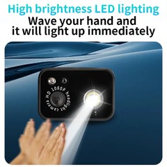D7 1080P Head-mounted Lighting Camera LED Motion Sensor Video Recording Lighting