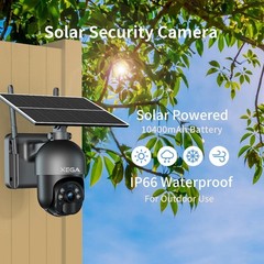 All-in-One 4G Security Camera with Night Vision & Smart Alerts for Outdoors