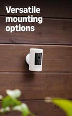NEW Ring Outdoor Cam (Stick Up Cam) Weather-Resistant Outdoor Camera White