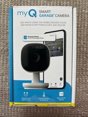 myQ Smart Garage Camera 2K video 2-way audio Easy Magnetic Mounting 130° angle