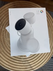 New Google Nest Cam w/ Floodlight Outdoor Security Camera White Wired