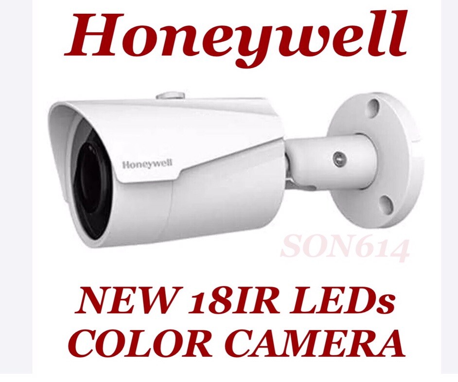 Honeywell HB30XD2 IR Bullet Security Color Camera W/3.6mm 2MP Weather-Proof NEW!
