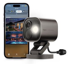 Aqara G5 Pro 4MP PoE Outdoor Security Camera Hub HomeKit Alexa Google Gray