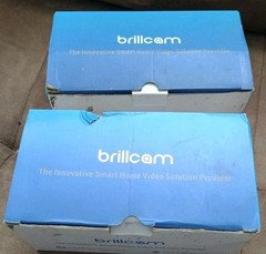 2pcs Brillcam 5MP PoE Bullet Cameras BRC-B780 Live View For Android/IOS Devices