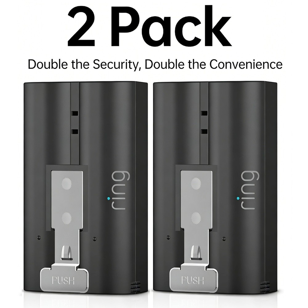 2 x Genuine Battery Pack for Ring Battery Doorbell Plus / Pro , Outdoor Cam Plus