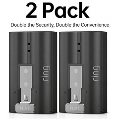 2 x Genuine Battery Pack for Ring Battery Doorbell Plus / Pro , Outdoor Cam Plus