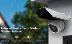 Universal Security Camera Sun Rain Cover Shield for Surveillance Camera