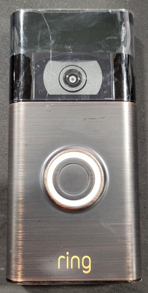 Ring Video Doorbell (Second Generation) Wi-Fi 1080p HD Camera (Venetian Bronze)