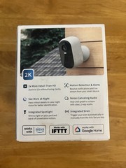Arlo Essential Motion Camera Outdoor 2nd Gen Add-On 2K Wireless Security White