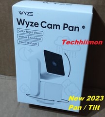 NEW WYZE CAM PAN V3 SECURITY CAMERA IP65 1080p TILT ZOOM Wi-Fi WYZECPAN3 PTZ