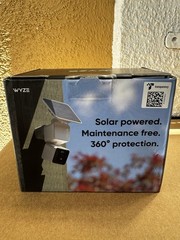 Wyze Solar Cam Pan 2K Color Night Vision 360° Pan/Tilt Outdoor Wi‑Fi Camera