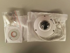 NEW ICIP DW102 Security Surveillance Mini Dome Color Camera IP LAN WiFi 12v