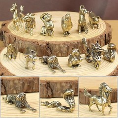 High Quality Chinese Bull Ornament Sculpture Animals Statue Ornament Copper.