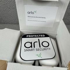 Arlo Essential Security Camera 2K | Outdoor-Indoor | 2nd Gen – White, 2 Camera