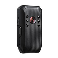 Body Camera HD 1080P Video DVR Clip IR Night Vision Cam with Free 64GB SD Card