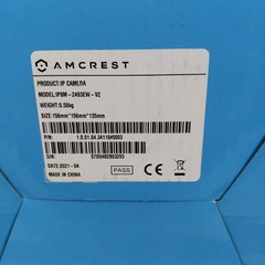 Amcrest IP8M-2493EW-V2 4K 8MP PoE Dome Security Camera 2.8mm New Sealed