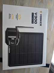 Vosker V300 Ultimate Outdoor Security Camera with External Solar Panel 4G LTE