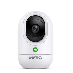 INFIYA 360°Pan/Tilt Indoor Camera House Security Camera WiFi 24/7 Recording 2K
