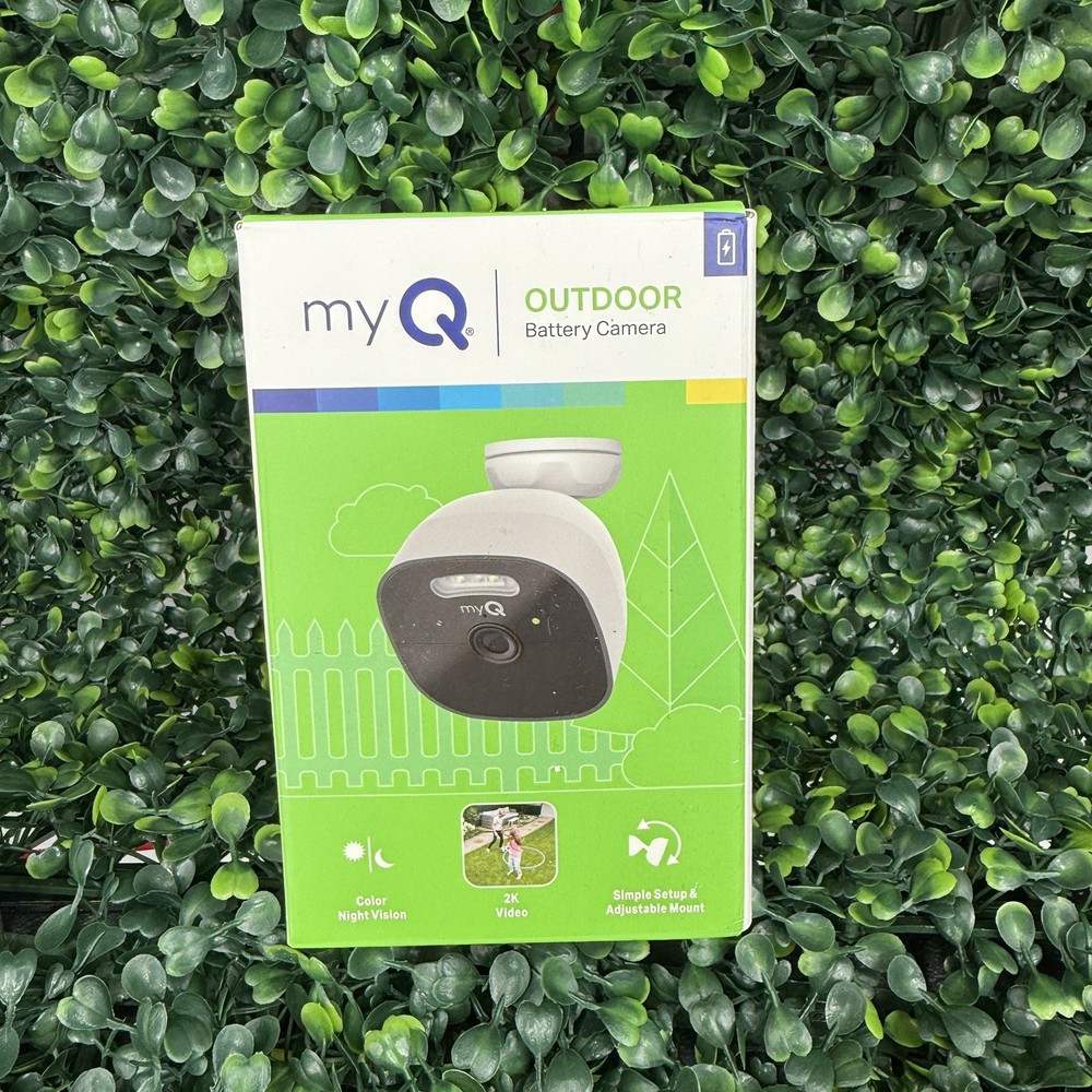 myQ Outdoor 2K Wireless Battery Security Camera MYQ-C39VXXW Chamberlain