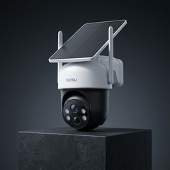 Free No Monthly Fees AOSU SolarCam D1 Solar Wireless Security Camera Outdoor PTZ