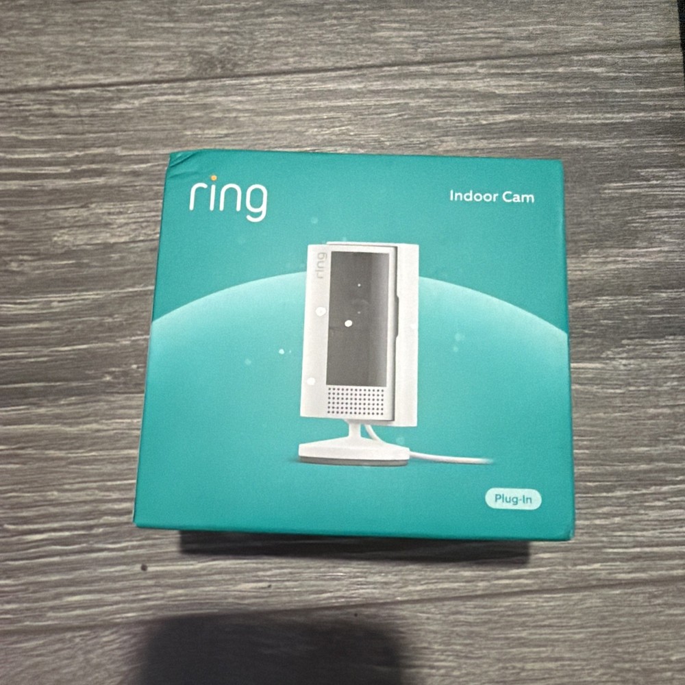 Ring Indoor Cam 2nd Gen (B0B6GLQJMV) Wi-Fi 1080p FHD Indoor Camera – White