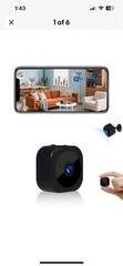 1080P HD Mini Camera for Indoor Security with App Control Motion Detection &