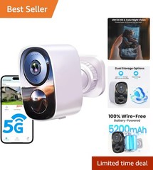 Outdoor Security Camera: 2026 Model with 2K Vision, Motion Alerts & Night Vision