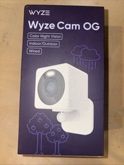 NEW Wyze Cam OG Wired 1080p HD SmartHome Security Camera with Built-In Spotlight