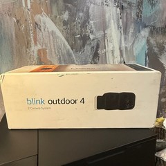 Blink Outdoor 4 (4th Gen) 2-Camera System – Wire-Free Smart Security Cameras wit