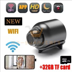 32G SD Card Mini Camera CCTV WiFi HD IP Night Vision Camcorder Home Security Cam